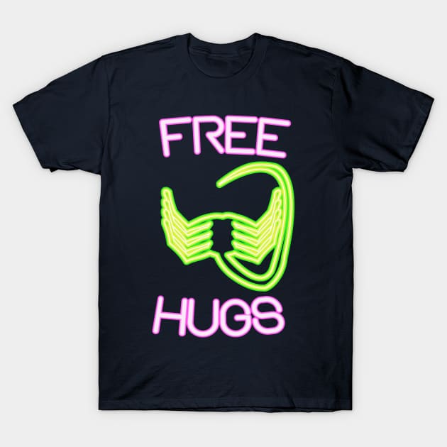 Alien: Free Hugs T-Shirt by TipToeTee